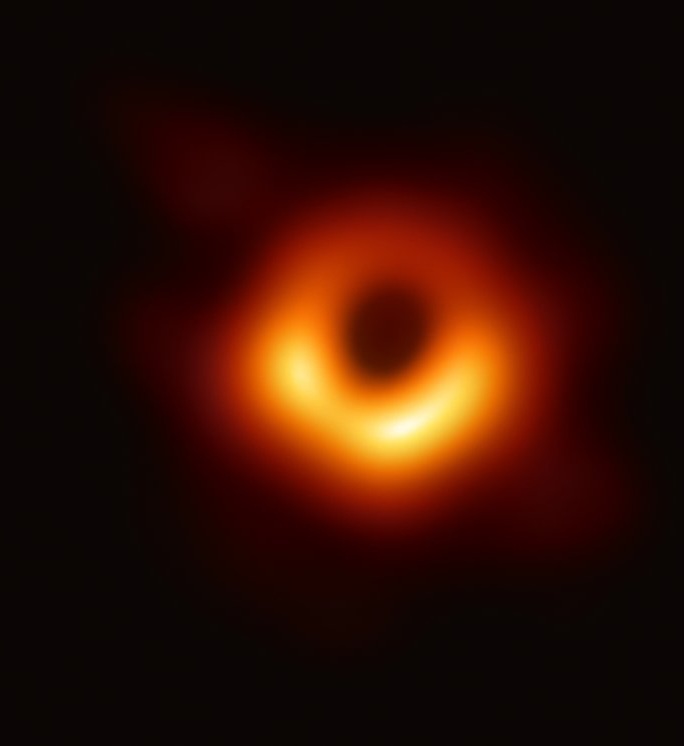 The Event Horizon Telescope (EHT), a planet-scale array of eight ground-based radio telescopes forged through international collaboration ??? was designed to capture images of a black hole. In coordinated press conferences across the globe, EHT researchers revealed that they succeeded, unveiling the first direct visual evidence of the supermassive black hole in the centre of Messier 87 and its shadow. The shadow of a black hole seen here is the closest we can come to an image of the black hole itself, a completely dark object from which light cannot escape. The black hole???s boundary ??? the event horizon from which the EHT takes its name ??? is around 2.5 times smaller than the shadow it casts and measures just under 40 billion km across. While this may sound large, this ring is only about 40 microarcseconds across ??? equivalent to measuring the length of a credit card on the surface of the Moon. Although the telescopes making up the EHT are not physically connected, they are able to synchronize their recorded data with atomic clocks ??? hydrogen masers ??? which precisely time their observations. These observations were collected at a wavelength of 1.3 mm during a 2017 global campaign. Each telescope of the EHT produced enormous amounts of data ??? roughly 350 terabytes per day ??? which was stored on high-performance helium-filled hard drives. These data were flown to highly specialised supercomputers ??? known as correlators ??? at the Max Planck Institute for Radio Astronomy and MIT Haystack Observatory to be combined. They were then painstakingly converted into an image using novel computational tools developed by the collaboration. The Event Horizon Telescope (EHT) ? a planet-scale array of eight ground-based radio telescopes forged through international collaboration ? was designed to capture images of a black hole. In coordinated press conferences across the globe, EHT researchers revealed that they succeeded, unveiling the first direct visual evidence of the supermassive black hole in the centre of Messier 87 and its shadow. The shadow of a black hole seen here is the closest we can come to an image of the black hole itself, a completely dark object from which light cannot escape. The black hole?s boundary ? the event horizon from which the EHT takes its name ? is around 2.5 times smaller than the shadow it casts and measures just under 40 billion km across. While this may sound large, this ring is only about 40 microarcseconds across ? equivalent to measuring the length of a credit card on the surface of the Moon. Although the telescopes making up the EHT are not physically connected, they are able to synchronize their recorded data with atomic clocks ? hydrogen masers ? which precisely time their observations. These observations were collected at a wavelength of 1.3 mm during a 2017 global campaign. Each telescope of the EHT produced enormous amounts of data ? roughly 350 terabytes per day ? which was stored on high-performance helium-filled hard drives. These data were flown to highly specialised supercomputers ? known as correlators ? at the Max Planck Institute for Radio Astronomy and MIT Haystack Observatory to be combined. They were then painstakingly converted into an image using novel computational tools developed by the collaboration.